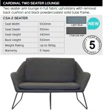 Cardinal 2 Seater Lounge Range And Specifications